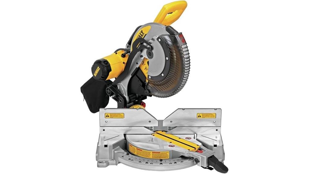 12 inch double bevel saw