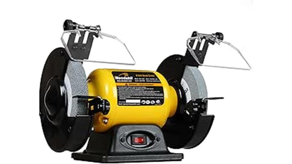 6 inch high speed bench grinder
