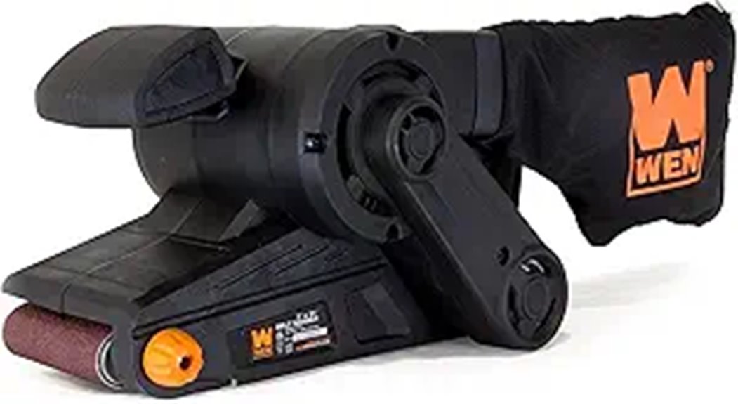7 amp corded belt sander