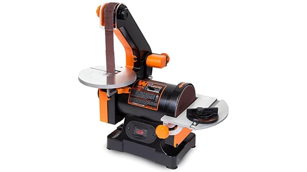 benchtop belt disc sander
