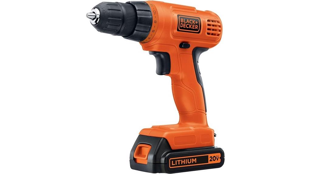 black decker 20v drill kit
