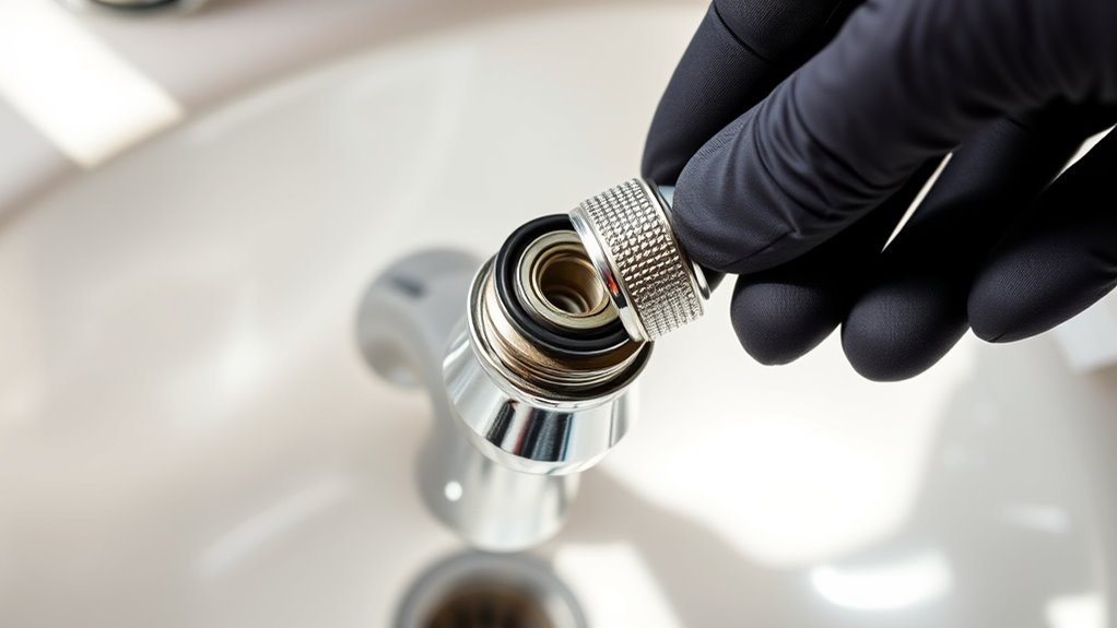 careful faucet reassembly steps