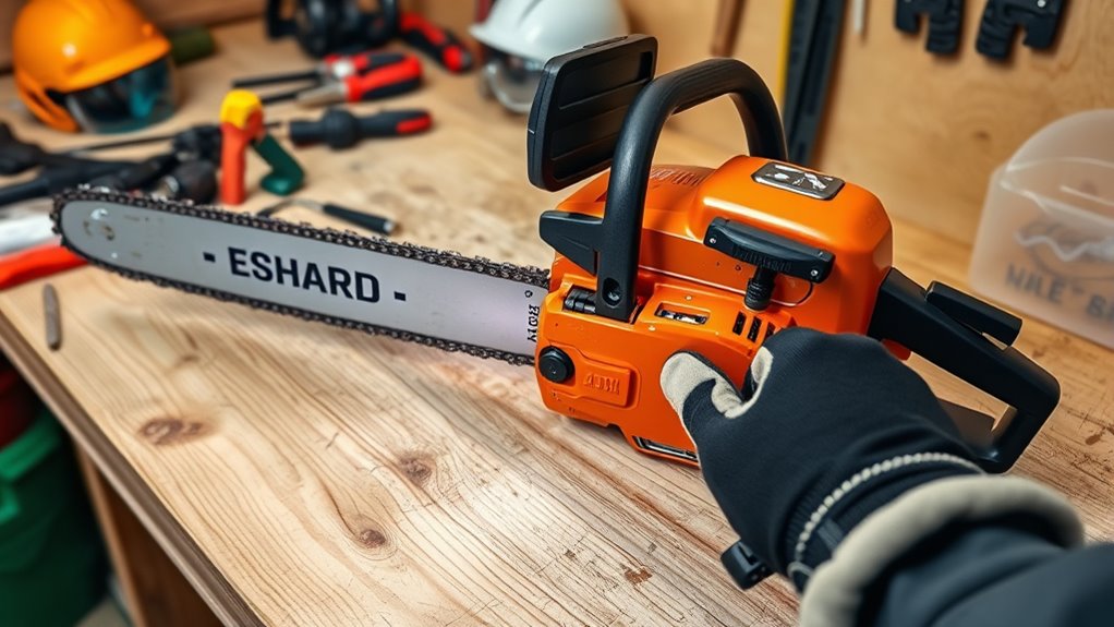 chainsaw maintenance for safety