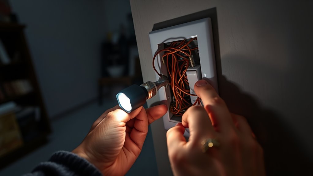 check wiring and grounding