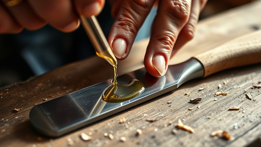 chisel care and lubrication