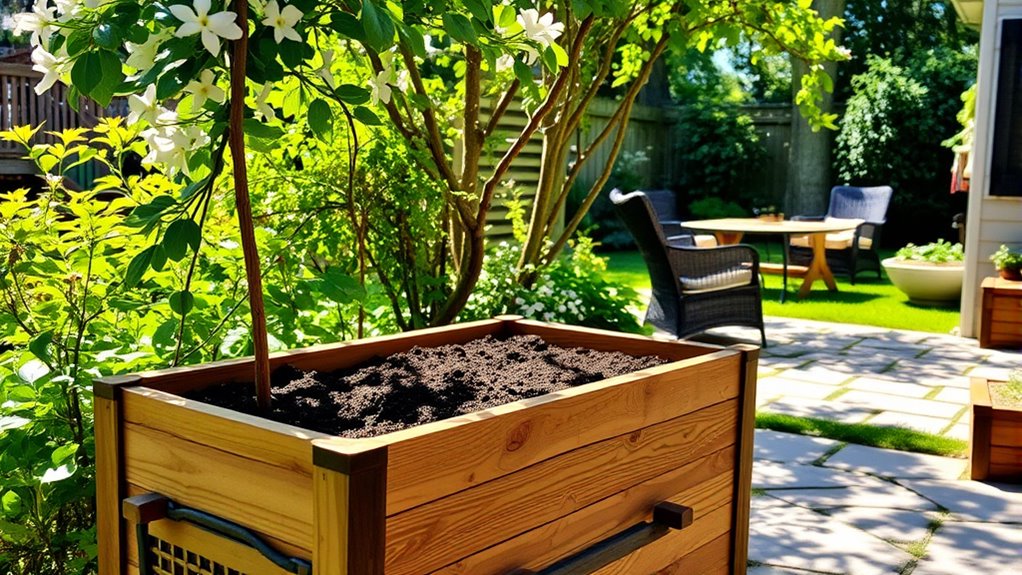choose sunny accessible spot