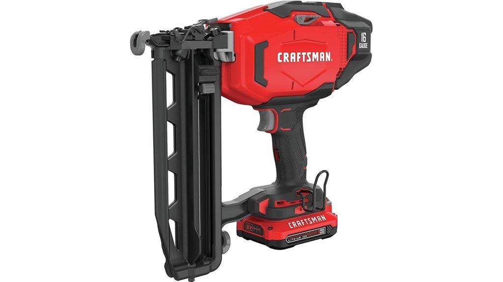 cordless finish nailer kit