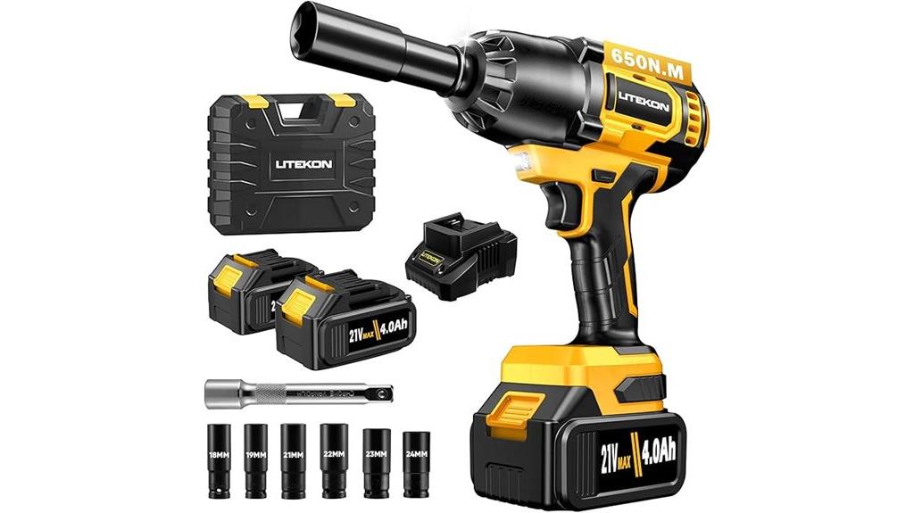 cordless impact wrench set