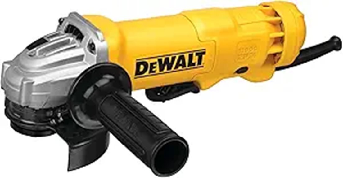 dewalt 4 5 inch grinder