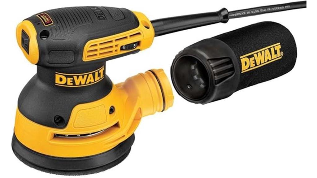 dewalt 5 inch variable sander