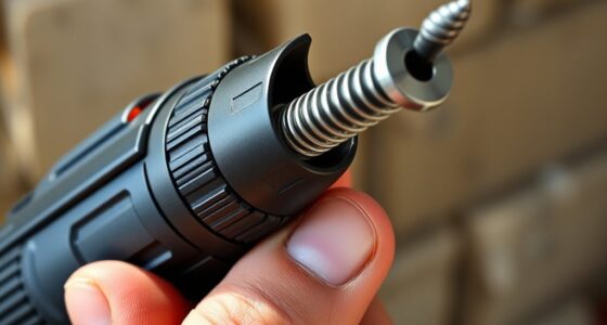drill motor twisting force