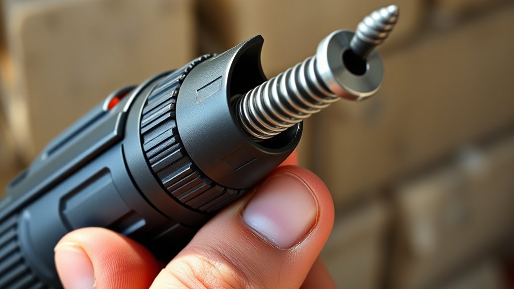 drill motor twisting force