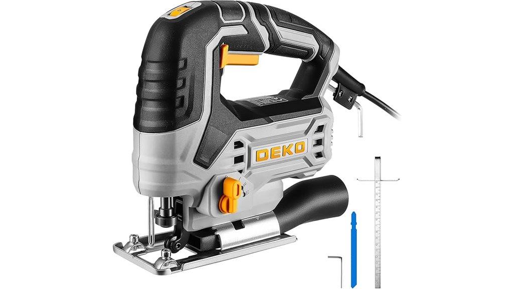 electric woodworking jigsaw