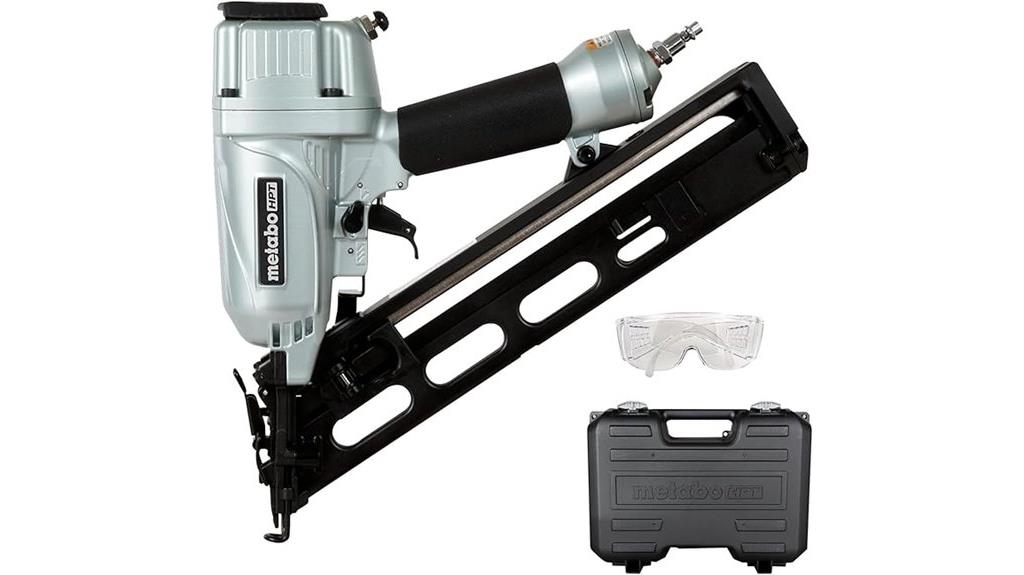 finish nailer with duster
