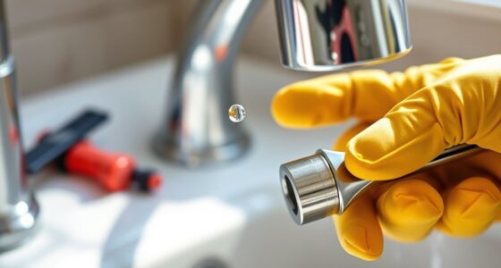 fixing a dripping faucet