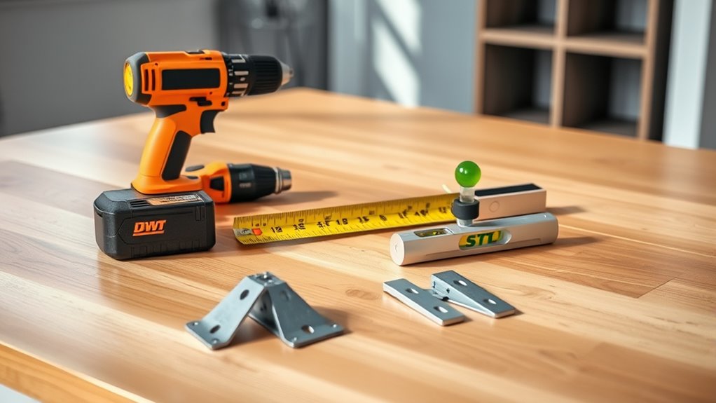 gather tools and materials
