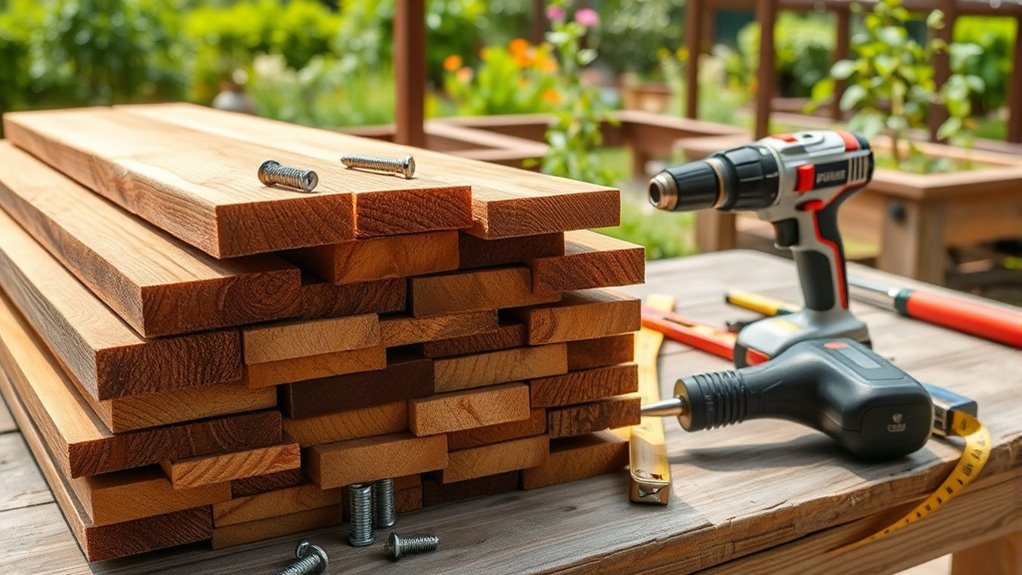 gather tools materials assemble efficiently