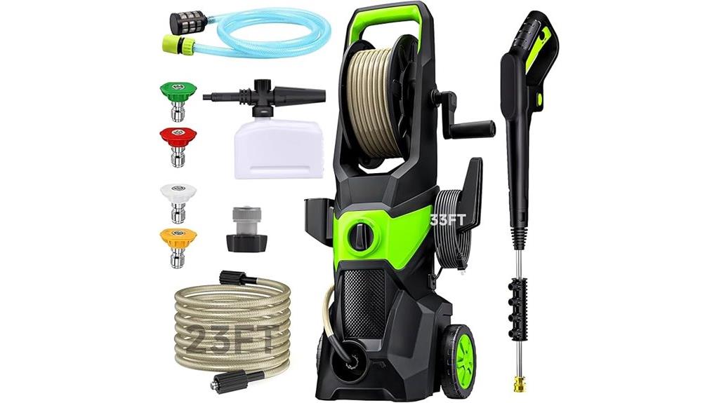 high power electric washer