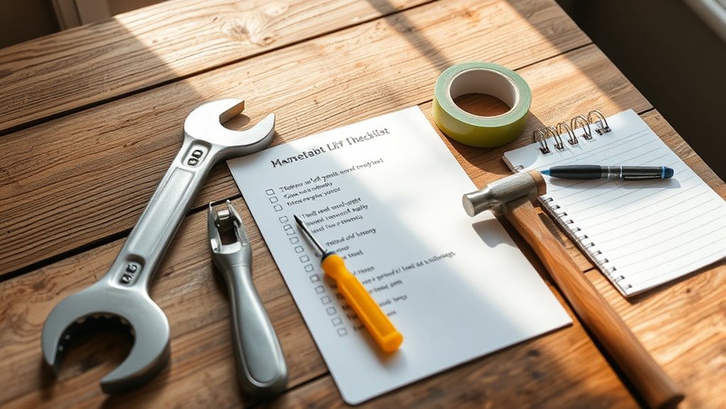 home repair task list
