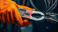 how to operate clamp meter