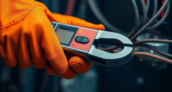 how to operate clamp meter