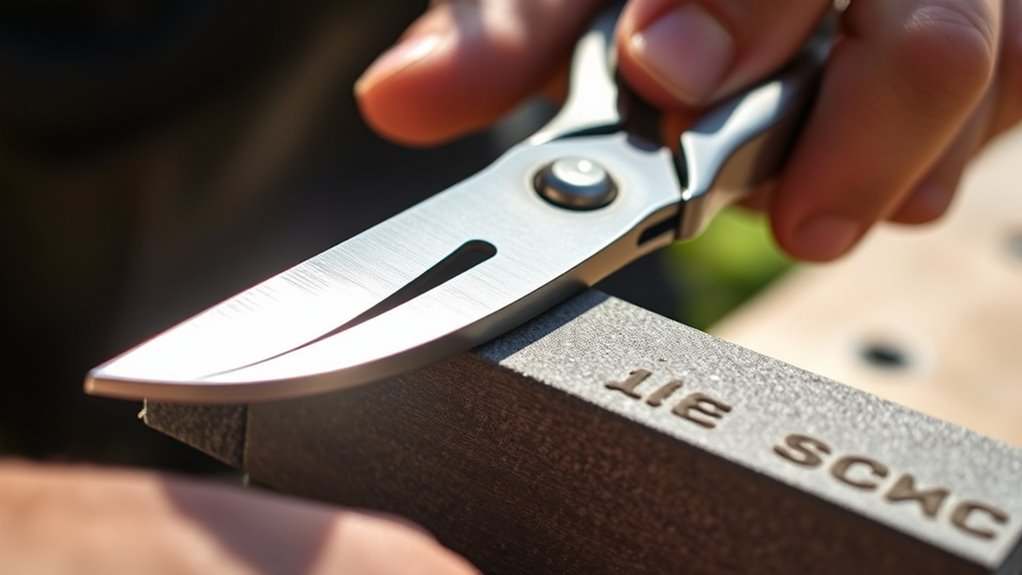 identify blade bevel angle