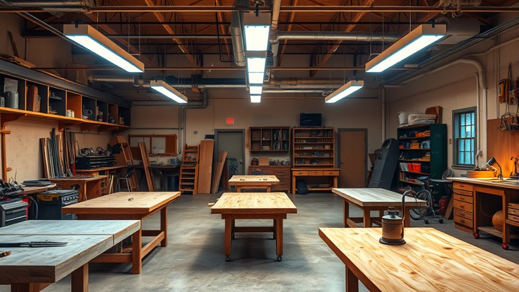 lighting affects workspace clarity