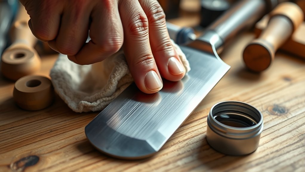 maintain sharpen clean store