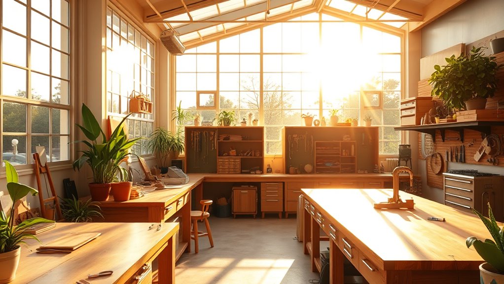 maximize natural daylight efficiency