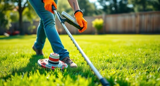 operating a string trimmer safely