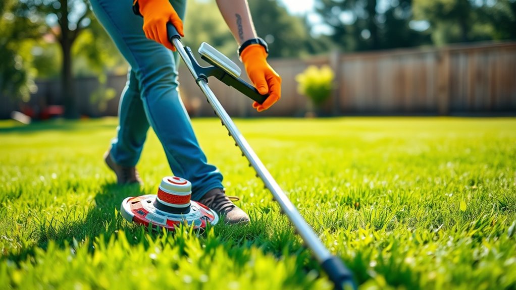 operating a string trimmer safely