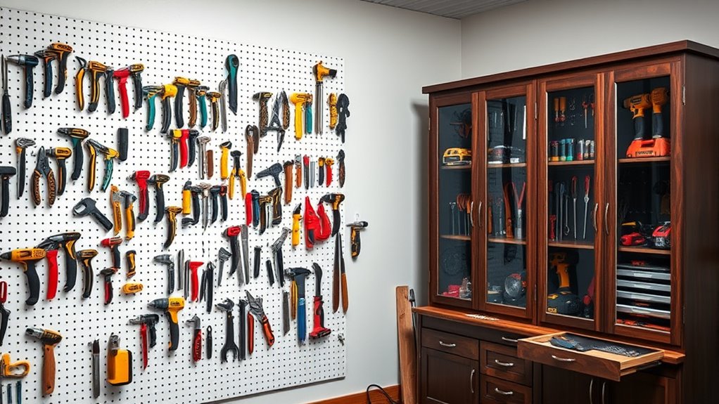 optimize workspace with vertical storage