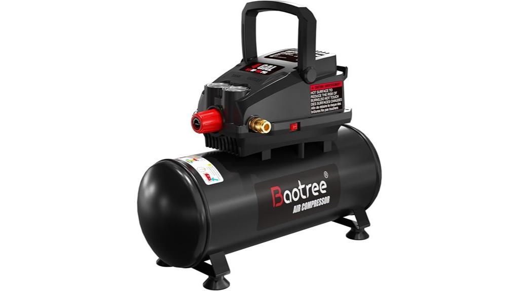 portable 4 gallon air compressor