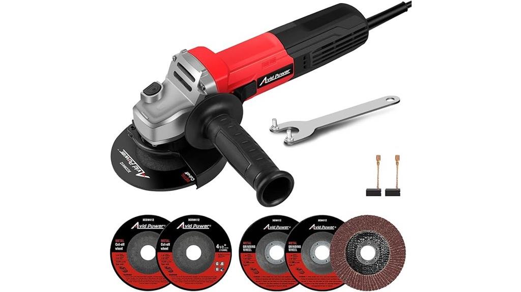 powerful 7 5 amp grinder