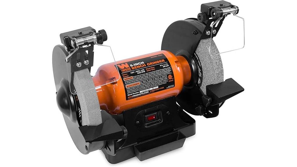 powerful 8 inch bench grinder
