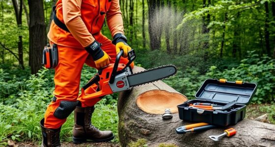 proper chainsaw safety procedures