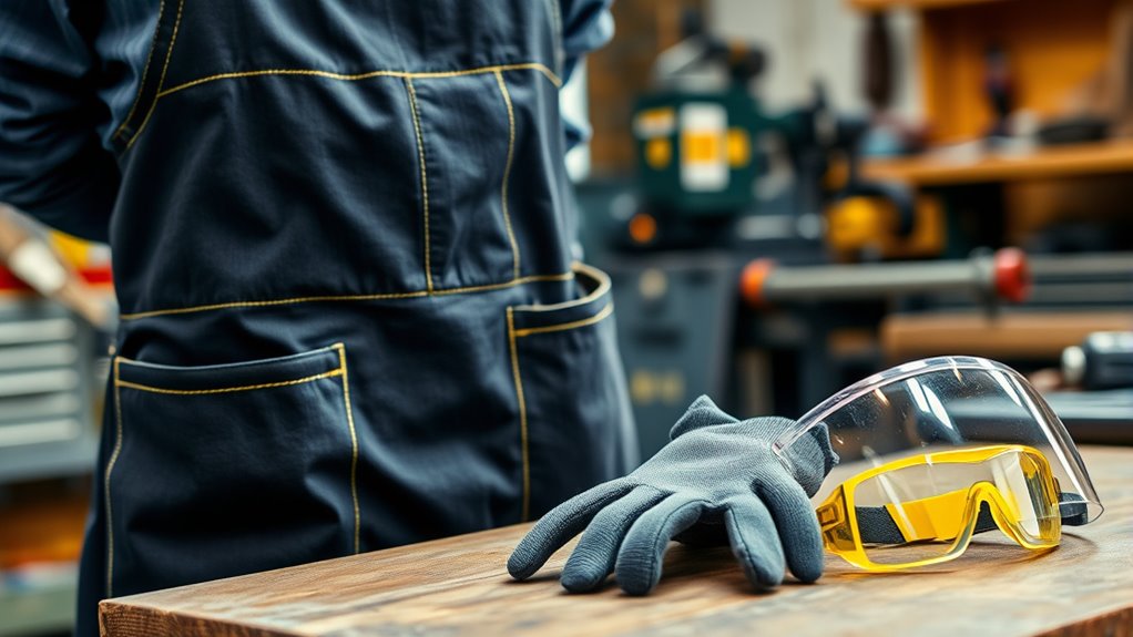 protective gear prevents workshop injuries