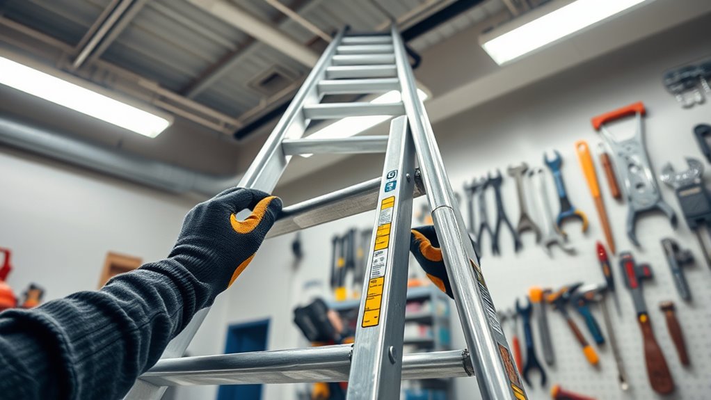 safe ladder selection and use