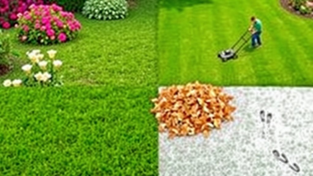 seasonal lawn maintenance schedule