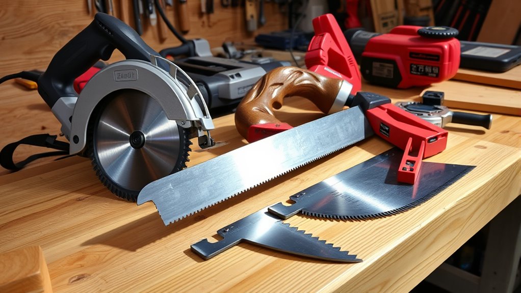 select saw based on material