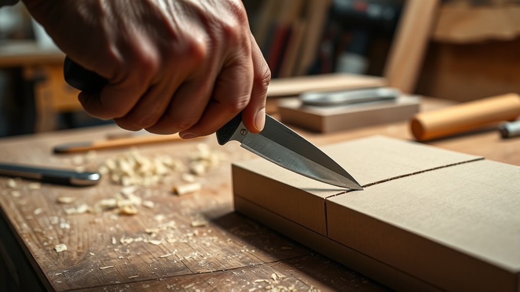 selecting and handling utility knives