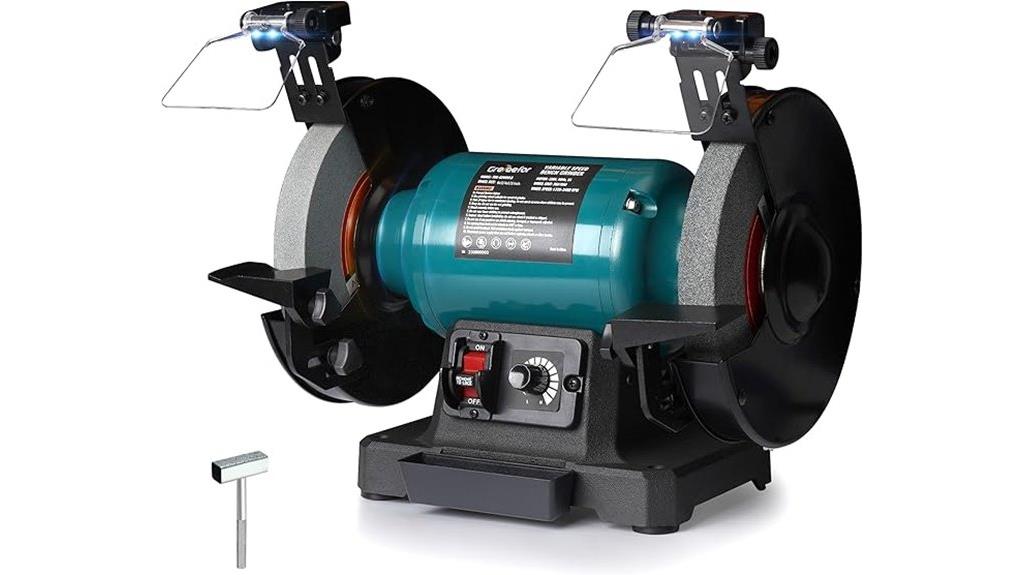 six inch variable speed grinder