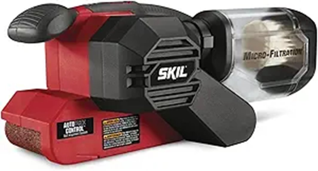 skil 6 amp belt sander