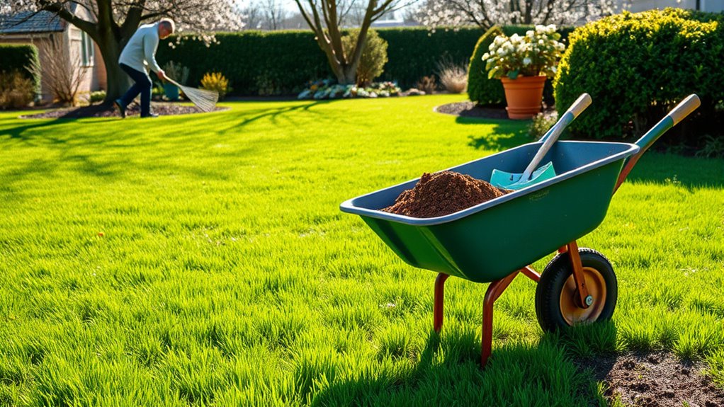 spring lawn prep essentials