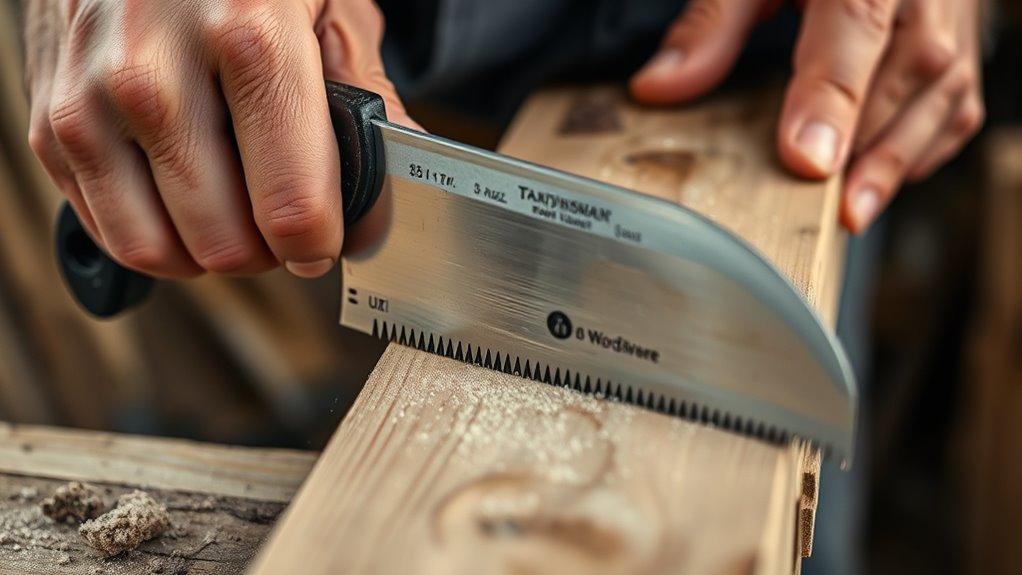 steady precise sawing technique