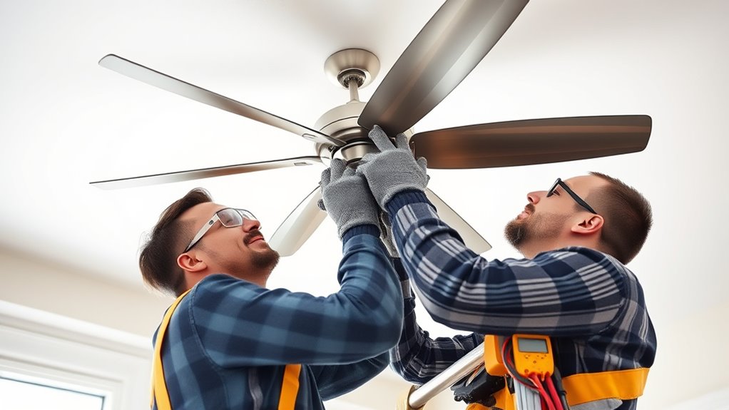 test fan safety wiring