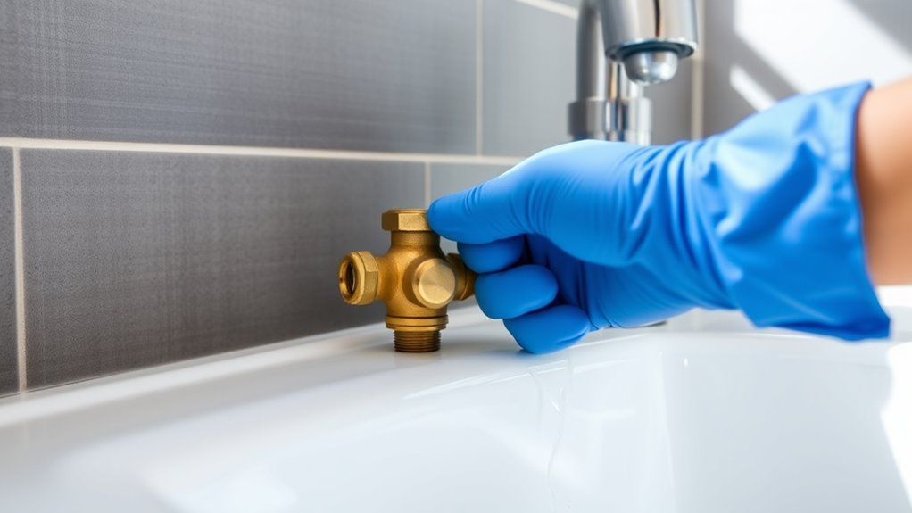turn off main water supply