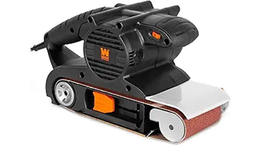 variable speed belt sander