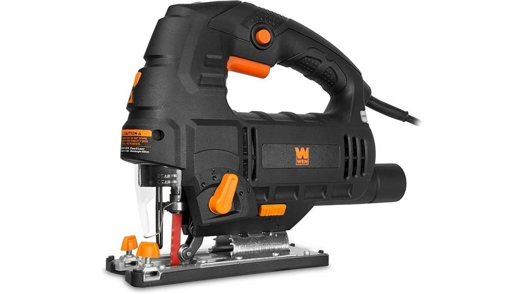 variable speed orbital jig saw
