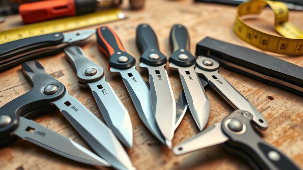 versatile durable ergonomic blades